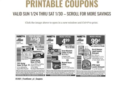 Price Chopper (CT, MA, NH, NY, PA, VT) Weekly Ad Flyer January 24 to January 30