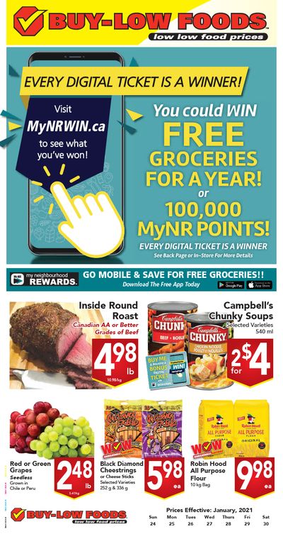 Buy-Low Foods Flyer January 24 to 30