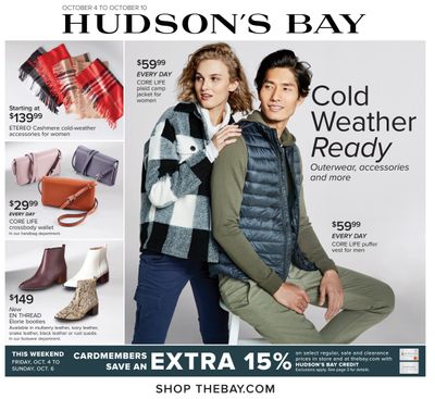 Hudson's Bay Flyer October 4 to 10