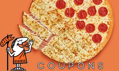 Coupons (scanned) at Little Caesars