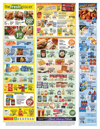 The Fresh Grocer Weekly Ad Flyer January 24 to January 30, 2021