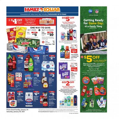 Family Dollar Weekly Ad Flyer January 24 to January 30