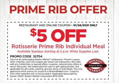 Rotisserie Rewards Members Check Your Inbox for a $5 Off Coupon Valid January 24 After 2 PM