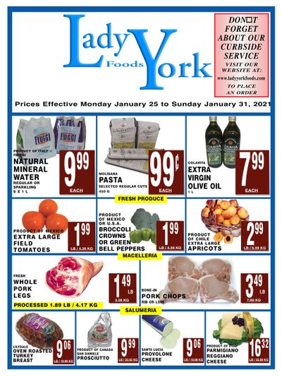 Lady York Foods Flyer January 25 to 31