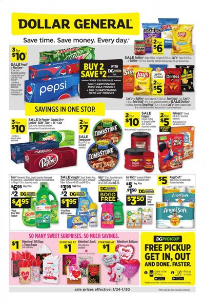 Dollar General Weekly Ad Flyer January 24 to January 30