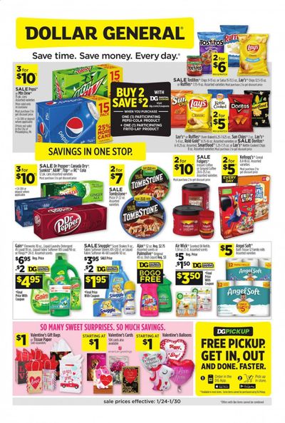 Dollar General (LA) Weekly Ad Flyer January 24 to January 30