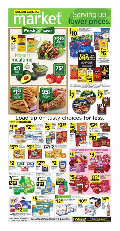 Dollar General (GA) Weekly Ad Flyer January 24 to January 30