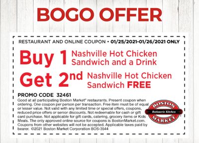 Two Days Only: Rotisserie Rewards Members Check Your Inbox For a New BOGO Nashville Hot Chicken Sandwich Offer