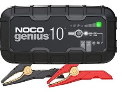 NOCO GENIUS10, 10-Amp Fully-Automatic Smart Charger, 6V And 12V Battery Charger, Battery Maintainer, Trickle Charger, And Battery Desulfator With Temperature Compensation For $129.59 At Amazon Canada