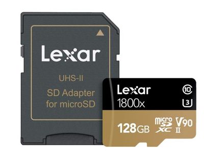 Lexar Professional 1800x MicroSD Card - 128GB - LSDMI128CBNA1800A For $24.99 At London Drugs Canada