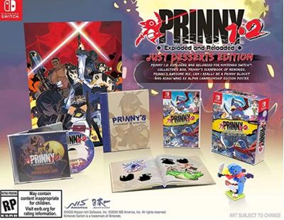 Prinny 1-2 Exploded & Reloaded Just Desserts Edition Nintendo Switch Games and Software For $69.18 At Amazon Canada