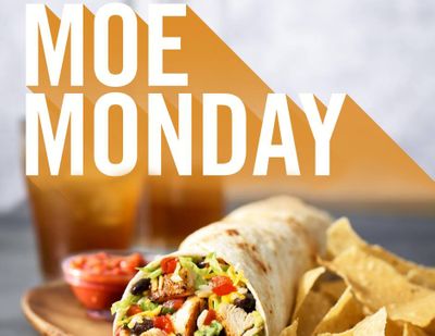 Save on Burrito or Bowl Combos with the Moe Monday Discount Every Monday at Moe's Southwest Grill 