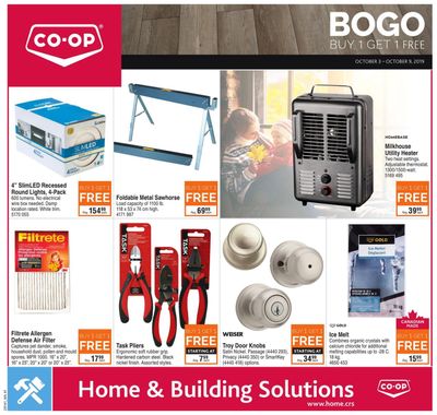 Co-op (West) Home Centre Flyer October 3 to 9