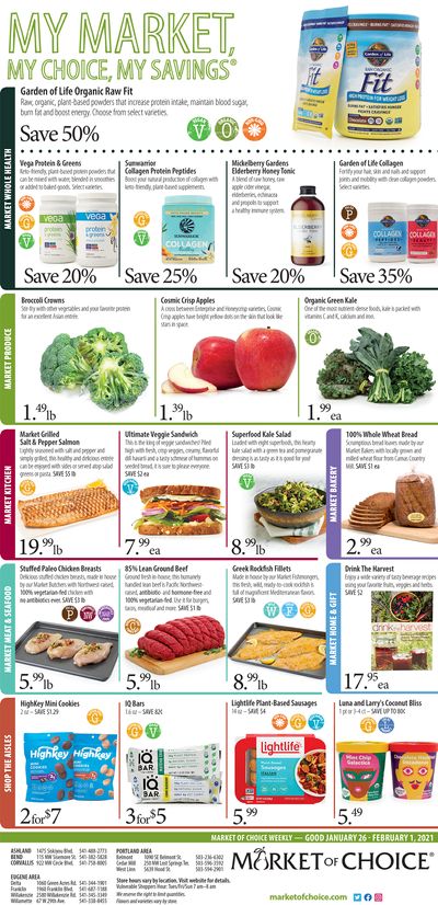 Market Of Choice Weekly Ad Flyer January 26 to February 1, 2021