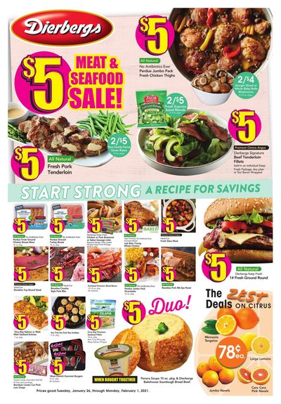 Dierbergs Weekly Ad Flyer January 26 to February 1, 2021