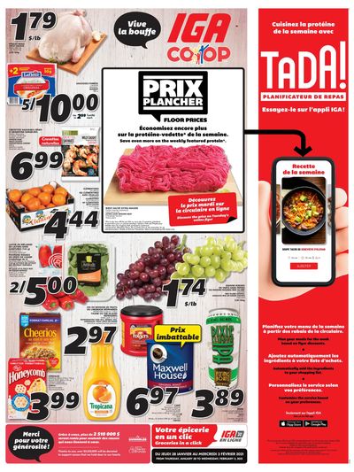 IGA (NB) Flyer January 28 to February 3