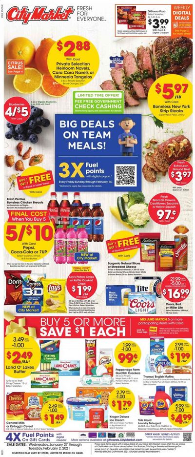 City Market (CO, NM, UT, WY) Weekly Ad Flyer January 27 to February 2