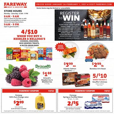 Fareway (IA, IL, MN, MO, NE, SD) Weekly Ad Flyer January 26 to February 1