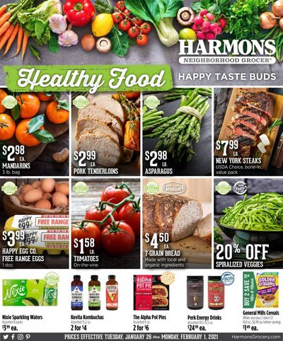 Harmons Weekly Ad Flyer January 26 to February 1