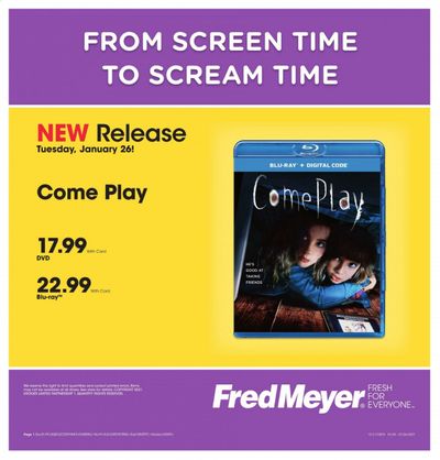 Fred Meyer Weekly Ad Flyer January 26 to January 26