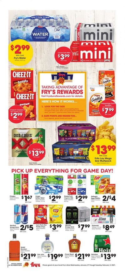 Fry’s (AZ) Weekly Ad Flyer January 27 to February 2