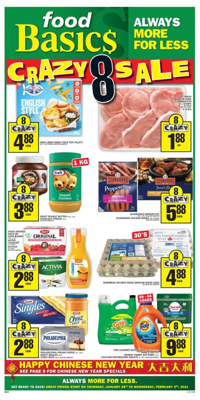 Food Basics Flyer January 28 to February 3