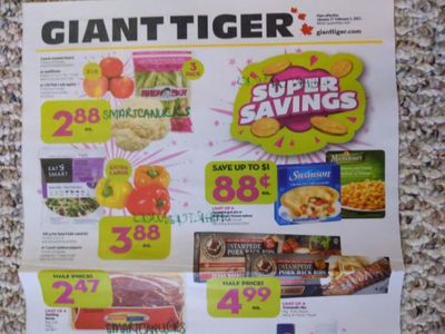 Giant Tiger Canada Flyer Sneak Peek January 27th – February 2nd