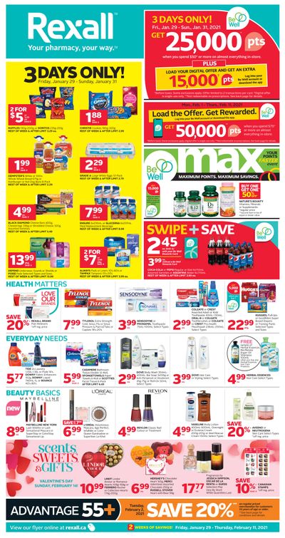 Rexall (ON) Flyer January 29 to February 11