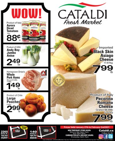 Cataldi Fresh Market Flyer January 27 to February 2