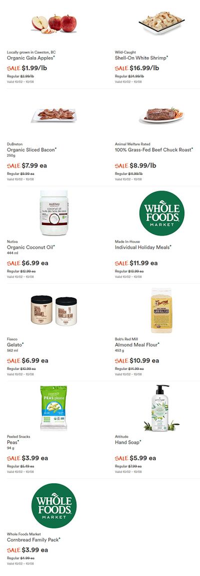 Whole Foods Market (West) Flyer October 2 to 8