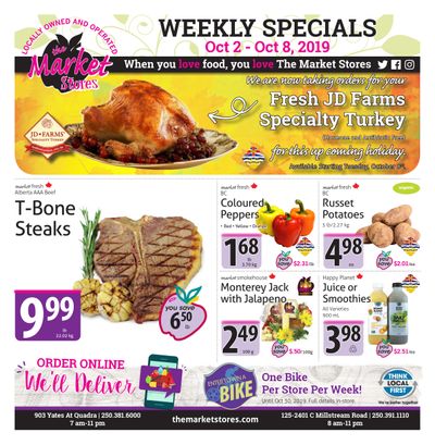 The Market Stores Flyer October 2 to 8