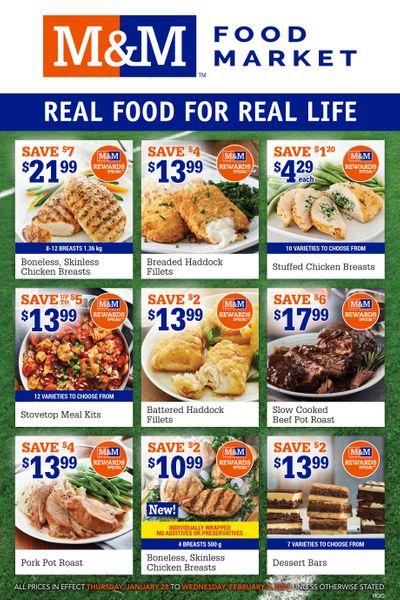 M&M Food Market (AB, BC, NWT, Yukon, NL) Flyer January 28 to February 3