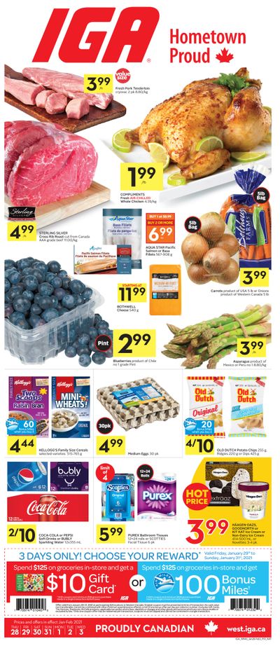 IGA (BC & AB) Flyer January 28 to February 3