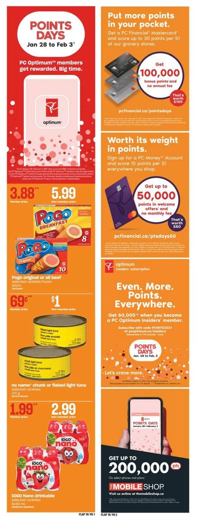 Independent Grocer (Atlantic) Flyer January 28 to February 3