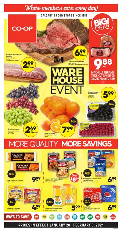 Calgary Co-op Flyer January 28 to February 3
