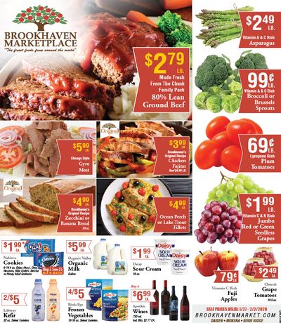 Brookhaven Marketplace Weekly Ad Flyer January 27 to February 2, 2021