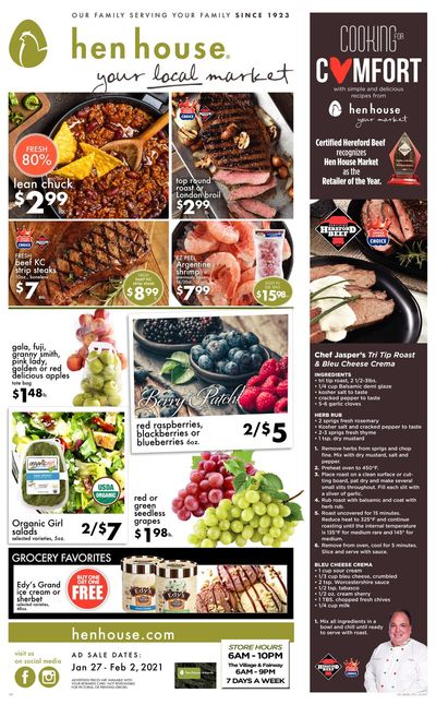 Hen House Weekly Ad Flyer January 27 to February 2, 2021