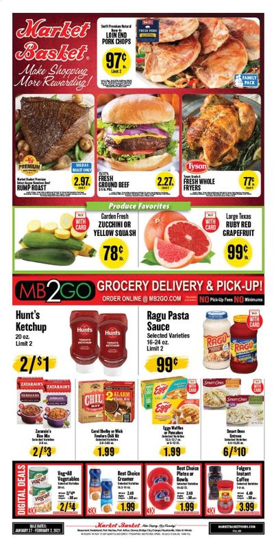 Market Basket (LA, TX) Weekly Ad Flyer January 27 to February 2