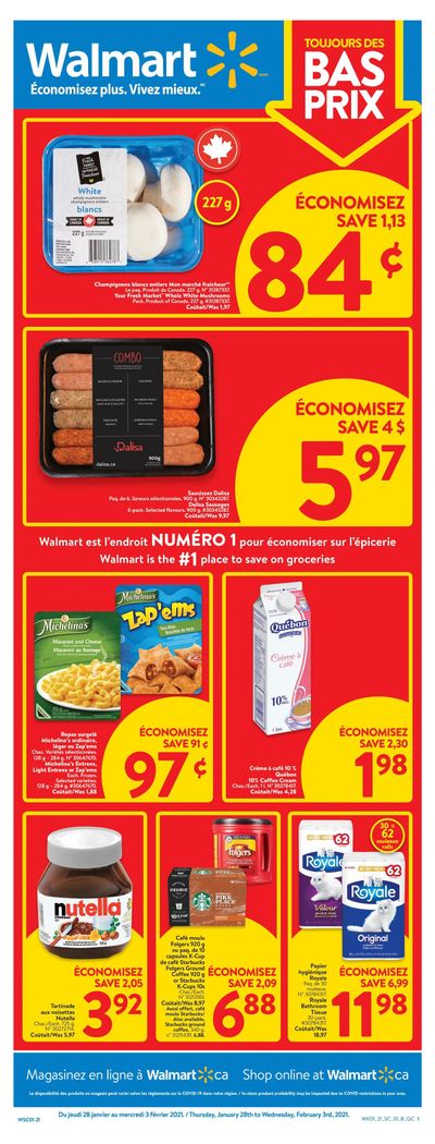 Walmart (QC) Flyer January 28 to February 3