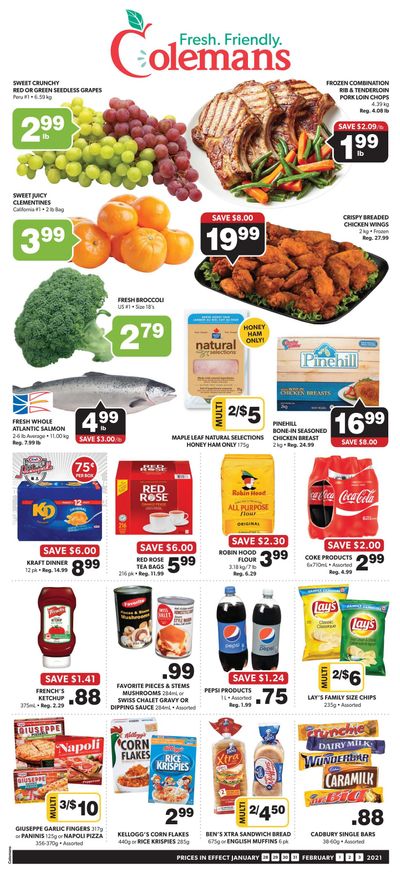 Coleman's Flyer January 28 to February 3