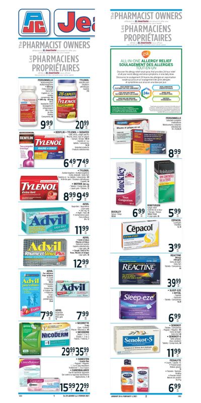 Jean Coutu (ON) Flyer January 29 to February 4