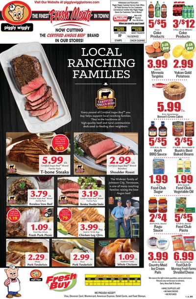 Piggly Wiggly (NC) Weekly Ad Flyer January 27 to February 2, 2021