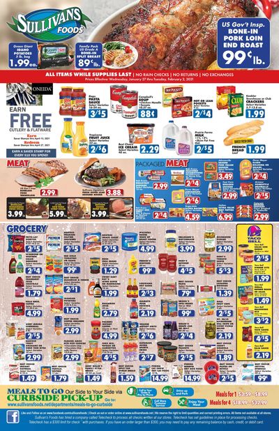 Sullivan's Foods Weekly Ad Flyer January 27 to February 2, 2021