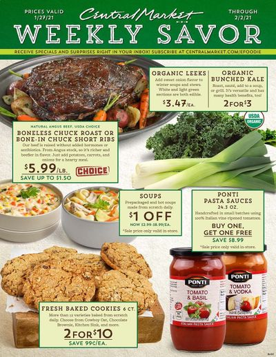 Central Market (TX) Weekly Ad Flyer January 27 to February 2