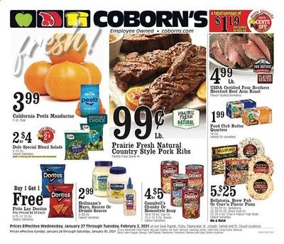 Coborn's (MN, SD) Weekly Ad Flyer January 27 to February 2