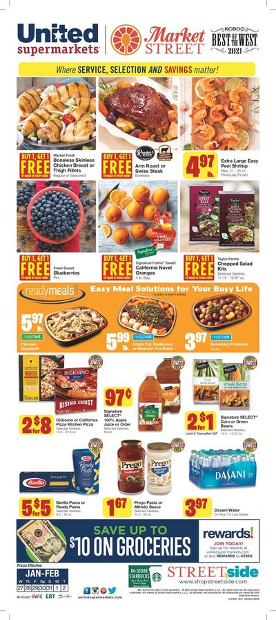 United Supermarket Weekly Ad Flyer January 27 to February 2, 2021