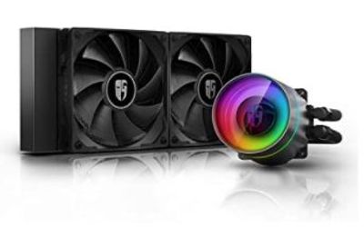 DEEP Cool Castle 240EX, Addressable RGB AIO Liquid CPU Cooler, Anti-Leak Technology Inside, Cable Controller and 5V ADD RGB 3-Pin Motherboard Control, TR4/AM4 Supported, 3-Year Warranty For $114.74 At Amazon Canada