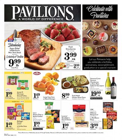 Pavilions (CA) Weekly Ad Flyer January 27 to February 2