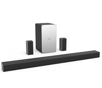 VIZIO SB3651-F6 36” 5.1 Channel Home Theater Surround Sound Bar with Bluetooth– Dolby Audio, DTS Virtual:X, Wireless Subwoofer, Works with Google Assistant, Wi-Fi, HDMI ARC, Optical, Display Remote For $276.86 At Amazon Canada