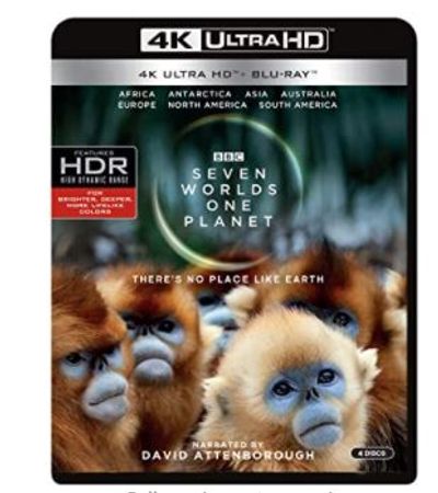 Seven Worlds, One Planet (BD/4K) [Blu-ray] For $35.00 At Amazon Canada
